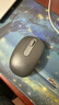 罗技（Logitech）M196 无线蓝牙鼠标 办公鼠标 笔记本商务办公家用 小巧便携 对称手型 石墨灰 实拍图