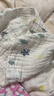 洁丽雅（Grace）A类纯棉婴儿纱布浴巾男女宝宝洗澡巾新生儿用品大毛巾被110*110cm 实拍图