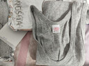 浪莎100%纯棉背心男士中老年人正品跨栏打底新款高端老头汗衫新疆全棉 【2件灰色】·100%新疆棉 2XL /180 实拍图