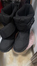 迪卡侬雪地靴户外防水冬季棉鞋SH100黑色42（建议拍大一码）2492060 实拍图