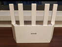 Tenda腾达路由器【千兆WiFi6+穿墙王】无线AX3000信号增强家用放大器Mesh限时补贴金榜一名云霄白立式 实拍图