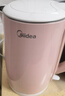 美的（Midea）电热水壶电水壶烧水壶养生双层防烫 0涂层 食品级304不锈钢1500W快速沸腾1.7L大容量 年货 HJ1705 实拍图