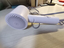 美的（Midea）1亿负离子电吹风 学生宿舍吹风筒 折叠便携吹风机FZ105白 800W宿舍可用  年会礼品 生日/节日礼物 实拍图