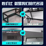 甄严选电脑桌台式家用电竞游戏桌双人办公台书桌简约书房学习桌写字桌子 加厚碳纤纹理-120*70CM【加宽】 实拍图