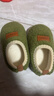 【全网爆款】儿童棉拖鞋冬季男童室内家居鞋包跟防滑软底女童棉鞋 松柏绿 22.5 适合脚长15cm 实拍图