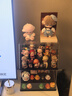 JEKO&JEKO盲盒展示盒手办展示柜泡泡玛特labubu展示架透明收纳盒 透明黑 实拍图