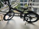 凤凰（Phoenix） 凤凰自行车可折叠山地车路虎男士成年人变速女式越野公路单车 三刀炫彩/折叠双避震/全竞速轴承 26寸24速【参考：158-188cm】 实拍图