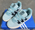 adidas「鲨鱼面包鞋」ADIMATIC经典运动板鞋男女阿迪达斯三叶草   浅绿/黑色/浅薄荷色   41 实拍图