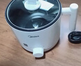 美的（Midea）电煮锅 宿舍小锅 小电锅 学生寝室一体泡面火锅多功能 不锈钢0涂层 电蒸锅 电热锅 XZE1614 配蒸笼 实拍图