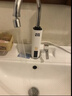 奥克斯（AUX）电热水龙头热水器加热水龙头快速热水变频恒温厨房下进水 【大屏数显】雪山白+漏保插头+万向喷头 实拍图