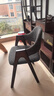 家逸实木餐椅家用椅子餐厅餐桌靠背椅书房椅客厅洽谈软包办公椅 实拍图