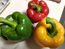 京鲜生 山东三色彩椒圆椒甜椒新鲜蔬菜净重1.5斤单果150g起源头直发包邮 实拍图