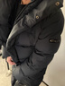 京东京造26冬季运动御寒MAX长款羽绒服保暖男女羽绒外套新年衣服 黑色M 实拍图