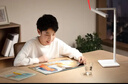 米家小米台灯2 智能护眼学习台灯灯具 儿童学习阅读灯卧室书房 实拍图