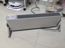 美的（Midea）【随变暖】石墨烯家用踢脚线取暖器/语音智能浴室暖风机/节能电热电暖器/可立可卧电暖气NDS-BZT 实拍图
