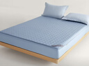博洋家纺全棉夹棉床笠抑菌可水洗席梦思保护床褥子防尘床罩150*200cm 实拍图