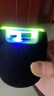 新款大音量炫彩光效无线蓝牙音箱 家用户外迷你无线蓝牙音响便携 长续航小钢炮高音质低音炮 黑色 实拍图