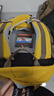 艾王新款户外登山包轻量化30升大容量背负系统双肩包耐磨防泼旅行背包 澄黄30升（背负系统+送防雨罩） 实拍图