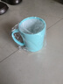 茶花 漱口杯 簌刷牙杯子马克杯 牙刷杯牙缸 洗漱杯水杯 1只装 蓝色 实拍图