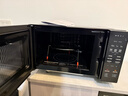 美的家用微波炉烤箱一体机平板式20升 光波炉 微烤一体机双模烧烤 智能解冻 微波杀菌 12大菜单 c20 实拍图