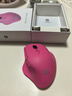 惠普（HP）Engineer1人体工学鼠标中小手女性鼠标 莓红色 无线蓝牙双模式办公鼠标 蓝影传感器PAW3220 实拍图