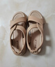 百丽（Belle）简约扭结休闲凉鞋女商场款厚底凉鞋A9S1DBL4 杏色 39 (245mm) 实拍图