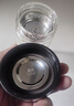 富光男女士双层玻璃杯 高硼硅玻璃304茶隔水杯子 带茶隔泡茶杯320ml 实拍图