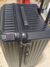 纯奢（CHEYSIR）五轮超大容量行李箱万向轮PC拉杆箱男女学生旅行箱密码箱包皮箱子 旗舰款-耀夜黑·杯架+USB双充电口 26英寸 -抗菌内里【创新5轮-中途旅游/上学】 实拍图