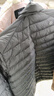 京东京造羽绒服男款轻薄立领白鸭绒男士新衣送礼外套 黑色 M 实拍图