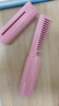 无线直发梳【戴森平替】负离子便携蓬松神器温控直卷两用男女通用内扣高颅顶不伤发外出便携送礼 粉色 30mm 【旗舰款】蓬松高颅顶+防烫设计 实拍图