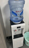 夏新 立式饮水机家用桶装水冷热两用制冷制热饮水器台式小型喝水机热水机矿泉水落地式上置水桶 白色单门 制热型 实拍图
