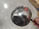 热油小锅泼油锅加厚不锈钢木柄防烫带刻度双倒流口不挂油无涂层 【木柄】爆款300ml 实拍图