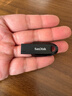 闪迪（SanDisk）128GB USB3.2 U盘 CZ550黑色 读速100MB/s 安全加密 数据恢复 学习办公电脑车载 高速大容量优盘 实拍图