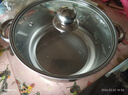【加高】不锈钢汤锅加厚家用加高煲汤大容量煮粥炖锅 大号【24cm】汤锅+玻璃盖 实拍图