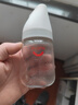 爱得利（evorie） 玻璃奶瓶 宽口径带保护套带手柄奶瓶 婴儿奶瓶160ml (0-3个月) 实拍图
