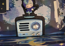 猫王收音机猫王音响小王子OTR【王者荣耀联名款】蓝牙音响无线便携式复古小音箱 新年礼物 生日送男友 实拍图