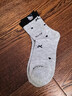 学生百搭春秋款小熊袜子女中筒卡通可爱复古保暖可爱长袜冬天 八色随机发 1双 均码 实拍图