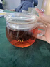 富光花茶杯 男女士茶水分离杯子 双层办公泡茶玻璃杯带把高硼硅水杯 实拍图