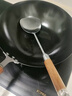 炊大皇炒锅铁锅健康0无涂层蜂窝纹32cm家用炒菜锅熟铁锅 实拍图
