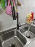 京东京造水龙头厨房 洗菜盆冷热抽拉式三功能304不锈钢飞雨瀑布水槽龙头 实拍图