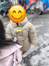 巴拉巴拉童装宝宝羽绒服三防男童冬装女童连帽外套萌趣2025新款面包服外套 实拍图
