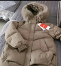 鸭鸭（YAYA）妈妈冬装羽绒服女中长款40岁50中年新款外套洋气中老年人女装衣服 卡其色 2XL (建议115-130斤) 实拍图