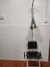 文竹颈椎牵引器牵引椅医用牵引器颈椎吊挂式颈椎器颈托护颈理疗矫正 升级黑色款（轻便可折叠+加厚坐垫） 实拍图