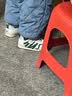 泰兰尼斯秋季童鞋女宝宝学步鞋软底机能鞋婴儿鞋子男童透气面包鞋白绿23码 实拍图