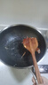 炊大皇 炒锅 304不锈钢炒菜锅煎锅 平底不粘炒锅32cm 可立可视盖不挑灶 实拍图