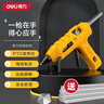 得力（deli）100W热熔胶枪家用手工制作DIY热熔枪恒温胶枪快速升温带10根胶棒 实拍图