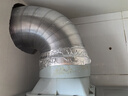 潜水艇（Submarine）加厚铝管油烟机排风管厨房烟道通风道止逆阀烟管硬管160mm内径2米 实拍图