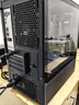 爱国者（aigo）御风JV19黑色 电脑台式主机箱 桌面matx小机箱（网孔通风/玻璃侧透/240水冷） 实拍图