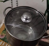 拜格（bayco）不锈钢汤锅食品级加厚煲炖汤锅煮锅26CM BG48007 实拍图