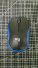 罗技（Logitech）M185鼠标 无线鼠标 办公鼠标 对称鼠标 黑色蓝边 带无线2.4G接收器 实拍图